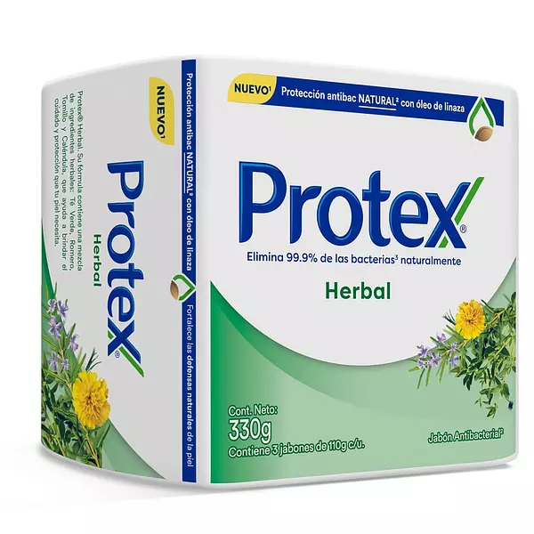 Jabon Protex Herbal 3 x 110gr