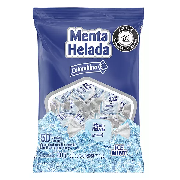 Dulces Menta Helada*100colombina