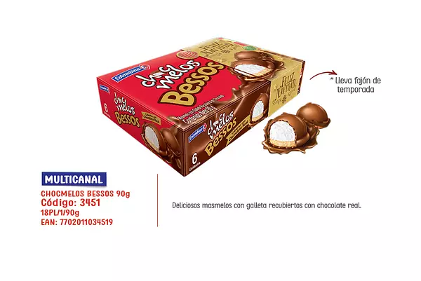 Chocmelos Bessos 90gr