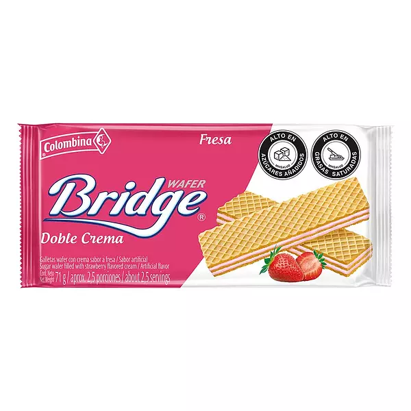 Galletas Bridge Mtco Fresa