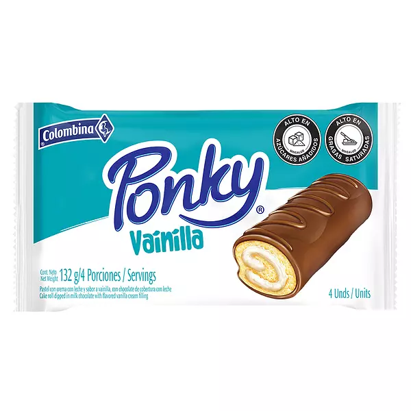 Ponky Leche Vainilla Colombina