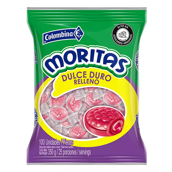 Dulces Mora Envuelta x 350gr