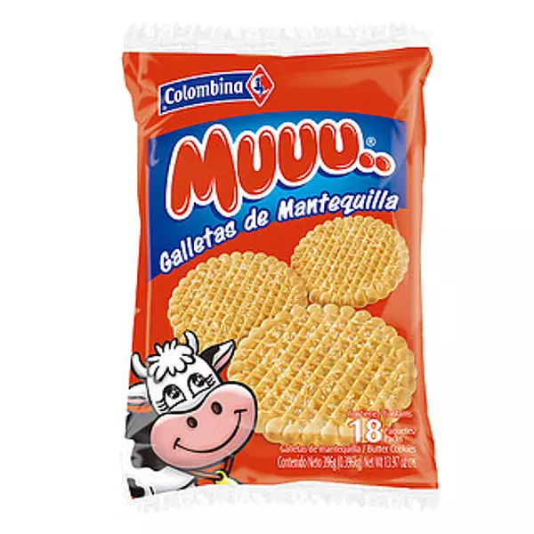 Galletas Muu Mantequilla X18*22gr