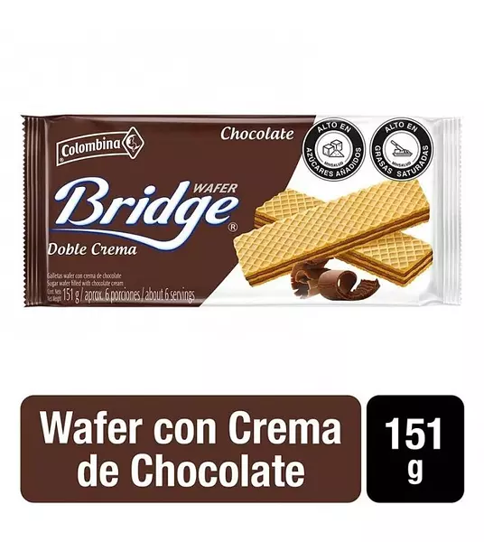 Galletas Bridge Taco Chocolatex 151gr