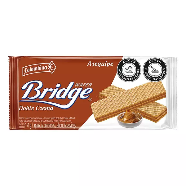 Galletas Bridge Taco Arequipex 151gr