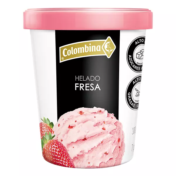Helado Colombina Fresa 300gr