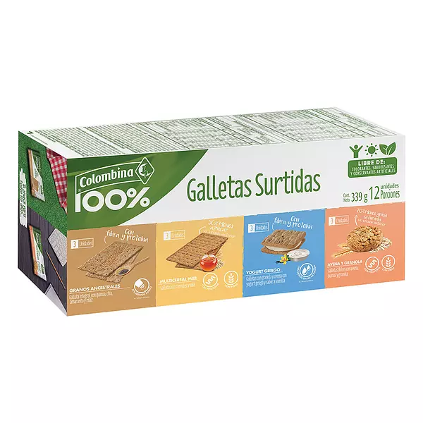 Gall 100% Surtidas X12und 339g