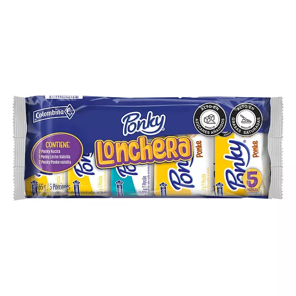 Ponky Lonchera 165gr