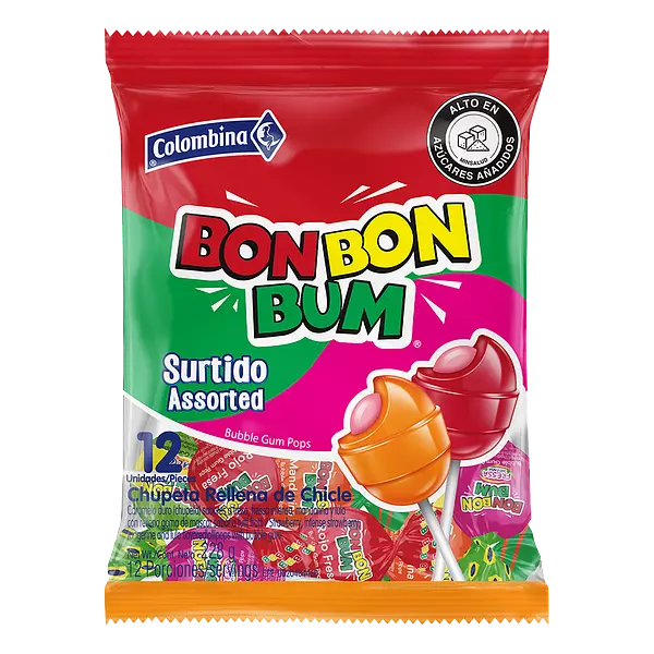 Bom Bon Bum X12 Surtido X19gr