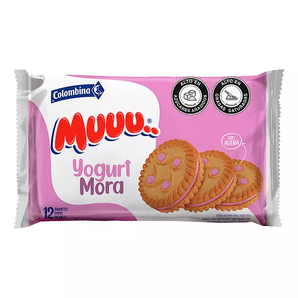 Gllt Muu Cremad Yogurt Mora x 396 Gr