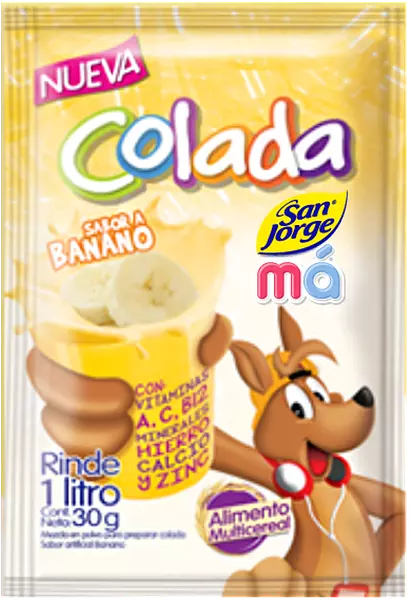 Colada San Jorge Bananox30gr