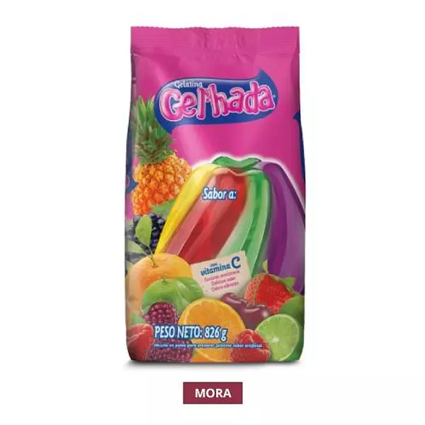 Gelatina Gelhada Mora x 826 Gr