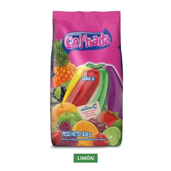 Gelatina Gelhada Limon X826 Gr