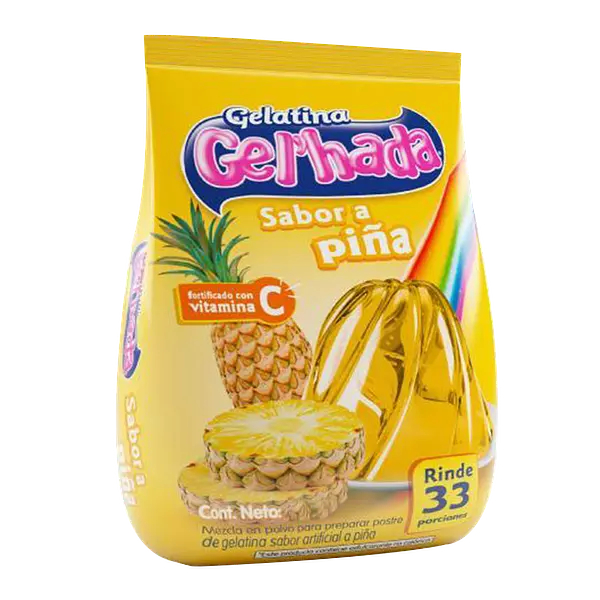 Gelatina Gelhada Piña x 826 Gr