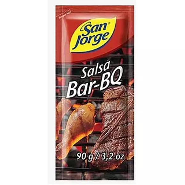 Salsa Bbq Sj Sachet X90gr