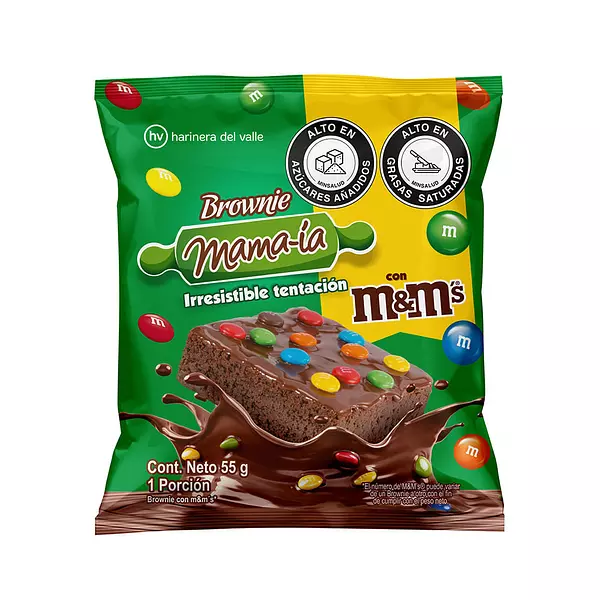 Mini Brownie M&M Dp 55gr