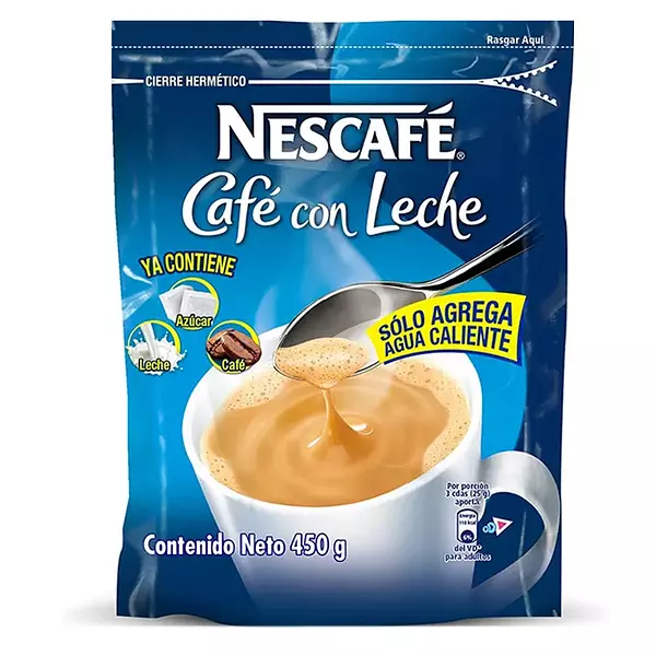 Nescafe con Leche X450