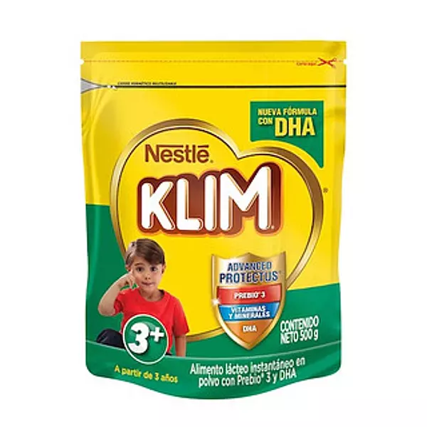 Alimento Lacteo Klim3 Prebio X500gr