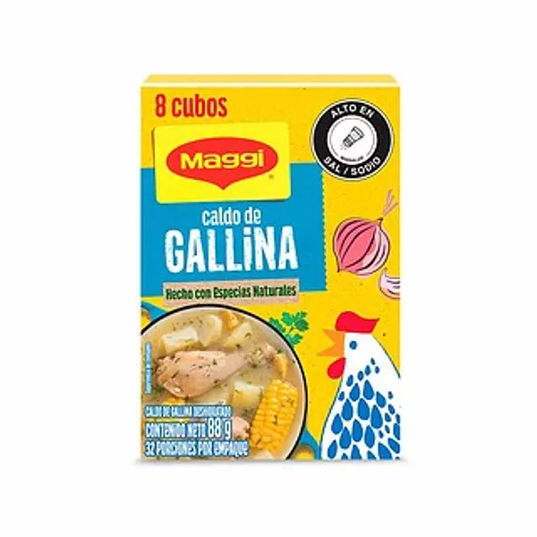 Caldo Maggi Gallina X88gr Np