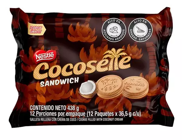 Galletas Cocosette Sandw x 438 Gr