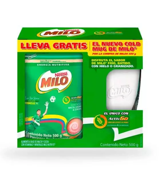 Milo Actigen-E Dp 500gr+Vaso