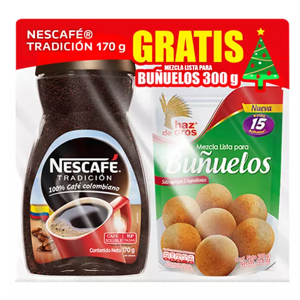 Nescafe X170gr+ Buñuelo300g