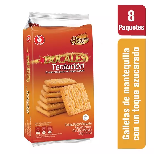 Galletas Ducales Tentacionx 208gr