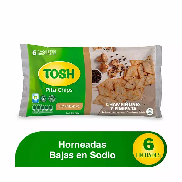 Pasabocas Tosh Champiñ 156g