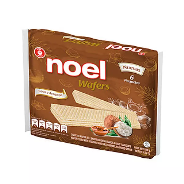 Gta Noel Wafers Coco Areq x 6undx 192gr