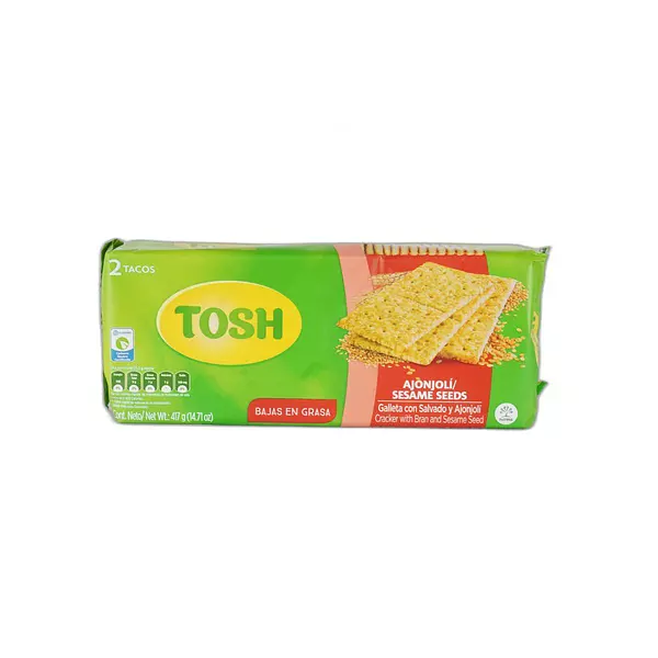 Galletas Tosh Ajonjoli Tc X2 417gr#