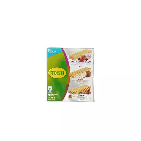 Galletas Tosh Wafer Pleg Std X9