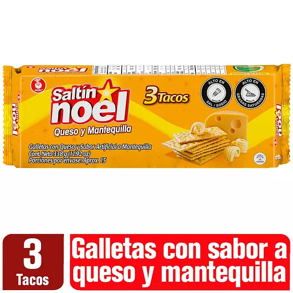 Gta Saltin Noel Queso M/Quilla x 338 Gr