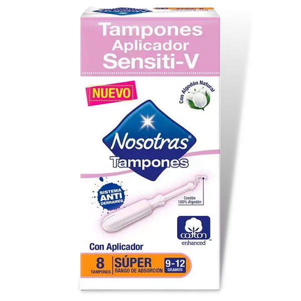 Tampon Apli Nos Sp Sens X8