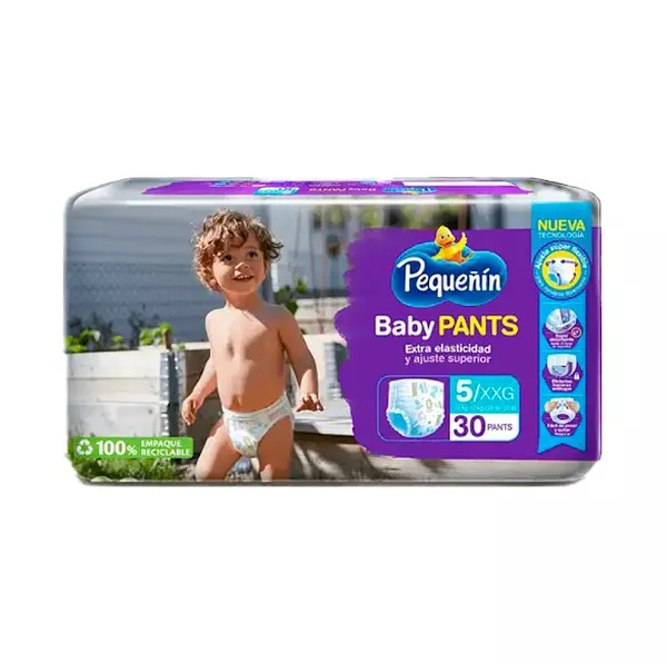 Pañal Pequeñin Baby Pants Et5 X30