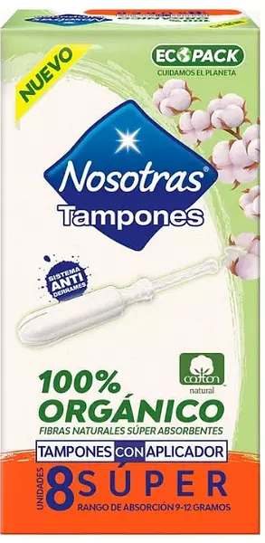 Tampon Nosot Aplicd Org Sp X8