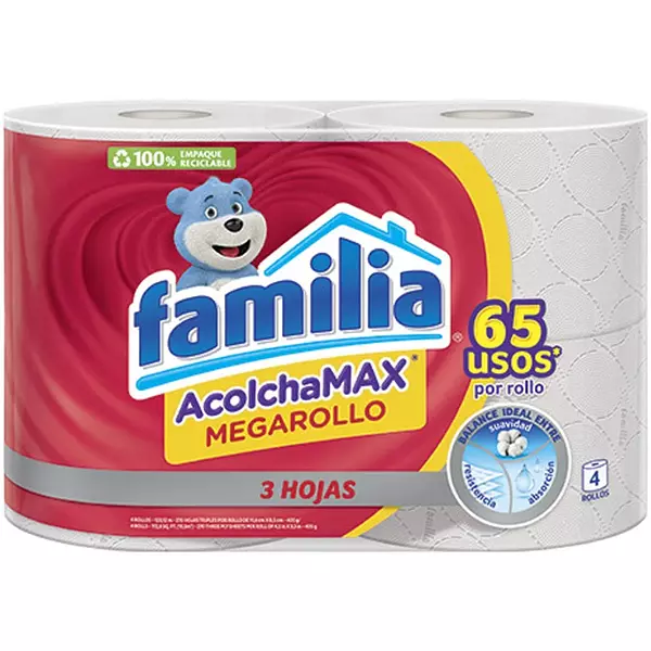 Papel Hig Acmax Mega Familia 4r 31mt