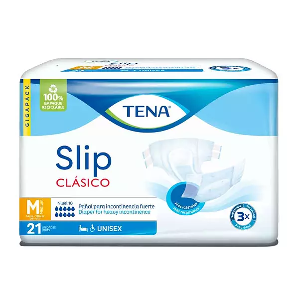 Pañal Tena Slip Clasic Med 4x21