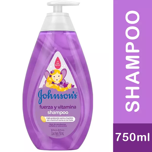 Shampoo Johnson'S Baby Fuerza Y Vitamina 750 Ml