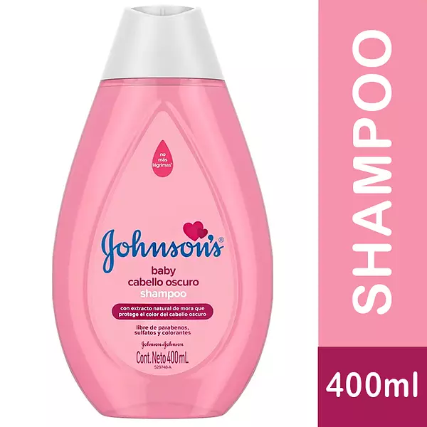 Shampoo Johnsons Baby Cabello Oscuro 400ml