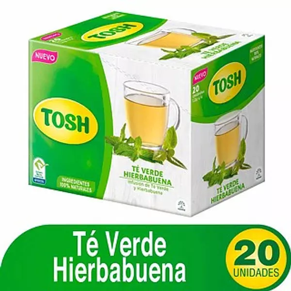 Te Tosh Verde Hierb 20sb X24 Gr