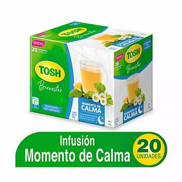 Infusion Caliente Tosh Calma X24 Gr