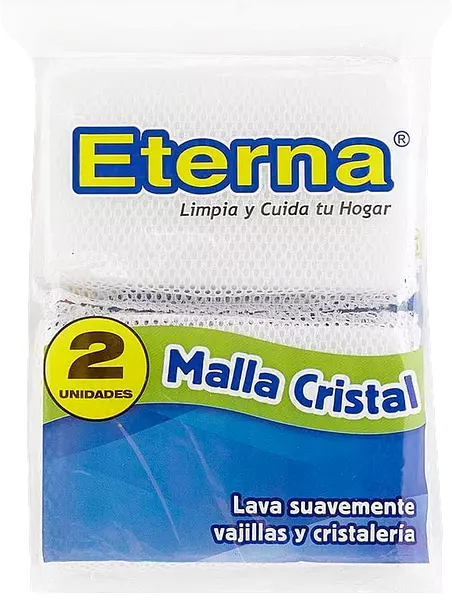 Malla Esponja Cristal X2