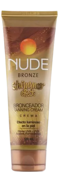 Nude Bronze Shimmer Efects