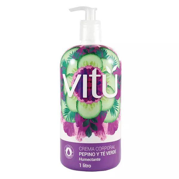 Crema Vitu Pepino y Te Verde x 1000 Ml