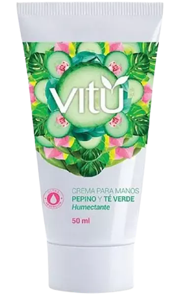 Crema Vitu Manitos Pepino y Te Verde