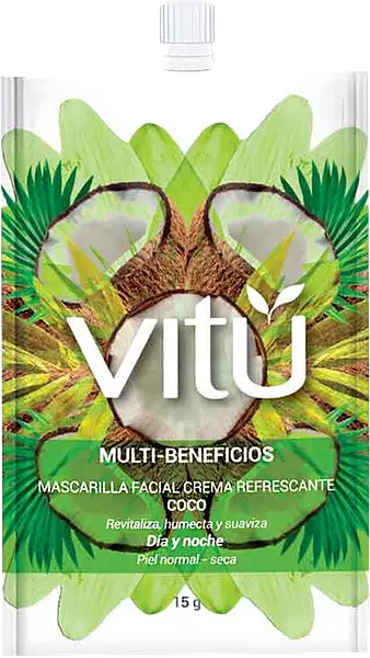 Mascarilla Vitu Coco Sachet X15 G