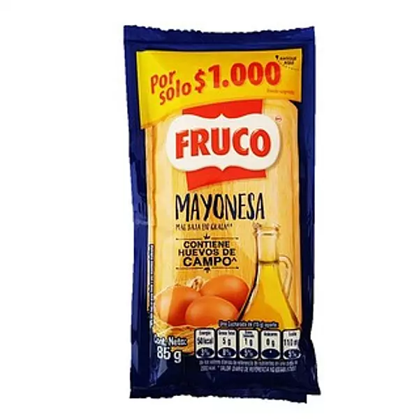 Mayons Fruco Sachet X85gr