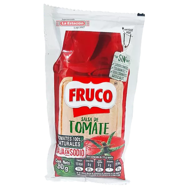 Salsa Tomt Fruco 80gr