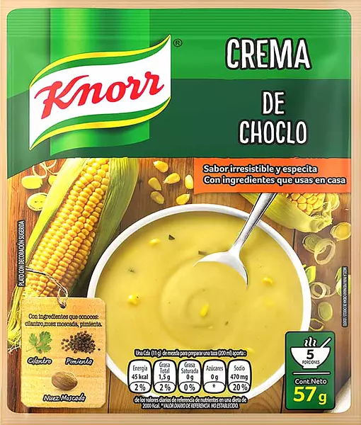 Crema Knorr X57 Gr Choclo