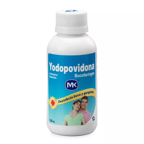 Yodopovidona Mk Bucofaringeo X120